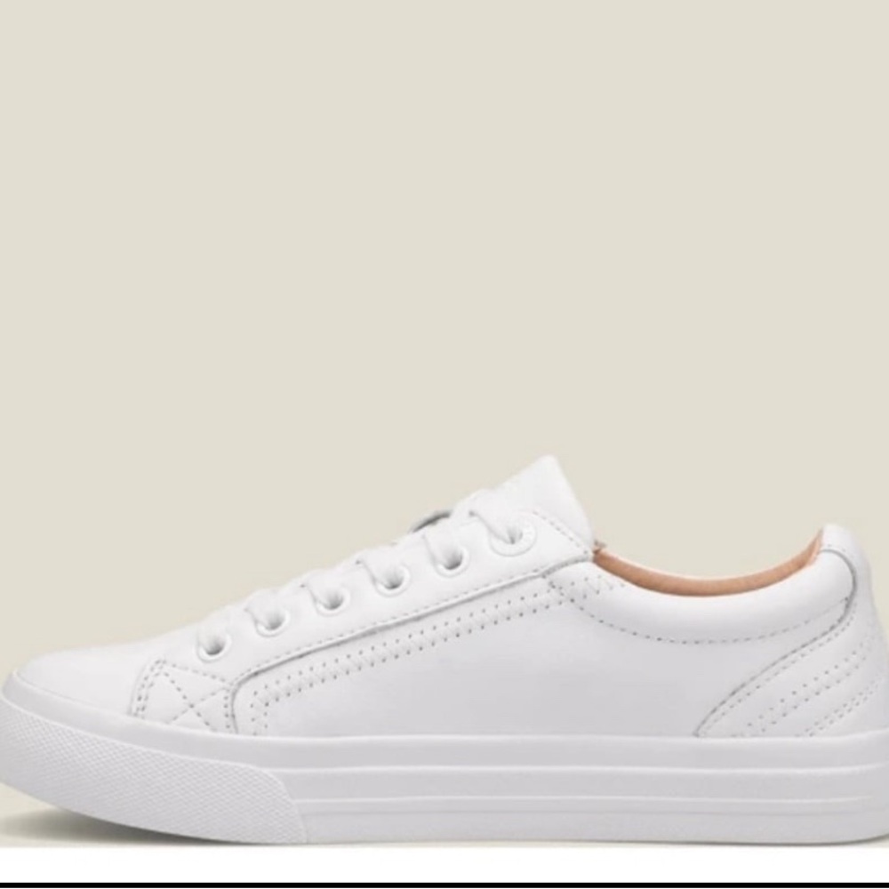 Taos Women’s Plim Soul Lux Sneakers-White Leather